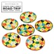 image 3 of Verano Spanish Ceramics Signature Set of 6 Small Serving Plates - 20cm Flowers