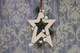 image 2 of Wooden Hanging Decoration Star Shape Cream 25X1.2X36 CM