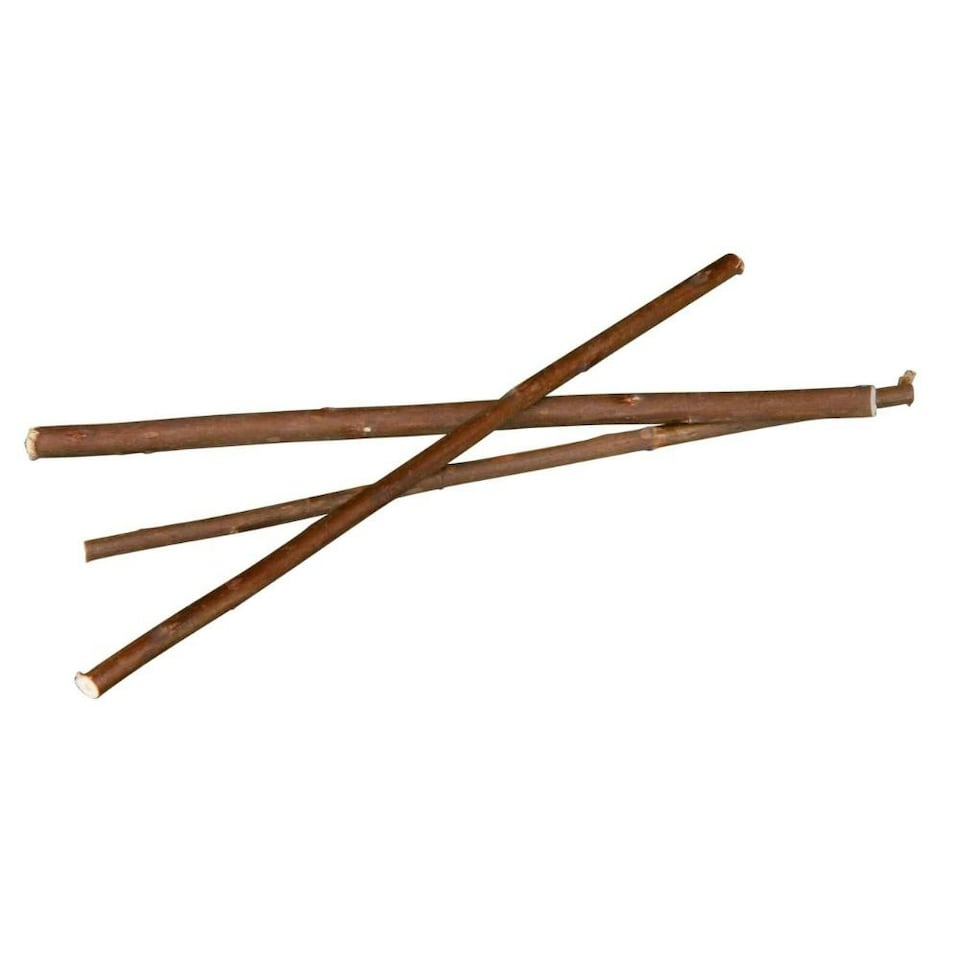 image 1 of Trixie Small Animal Willow Sticks Treat 20 pcs.