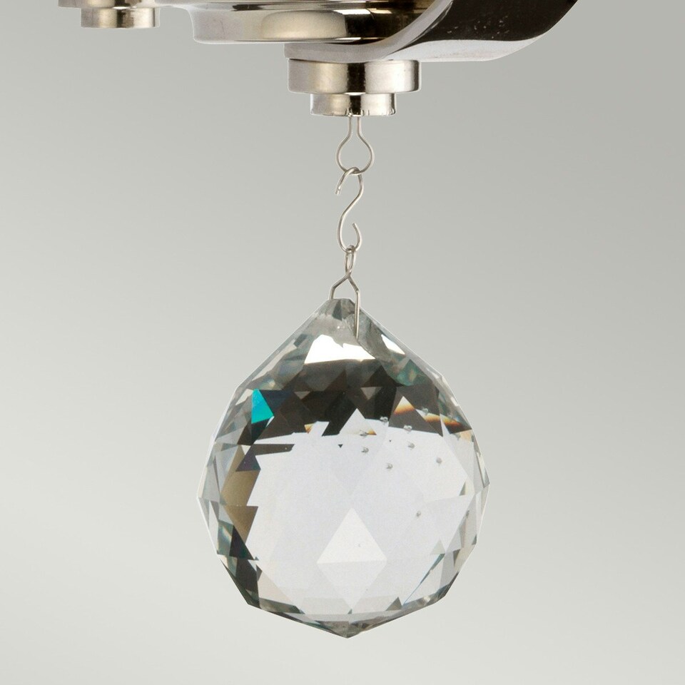 image 1 of Cassie 1 Light Wall Light Polished Nickel