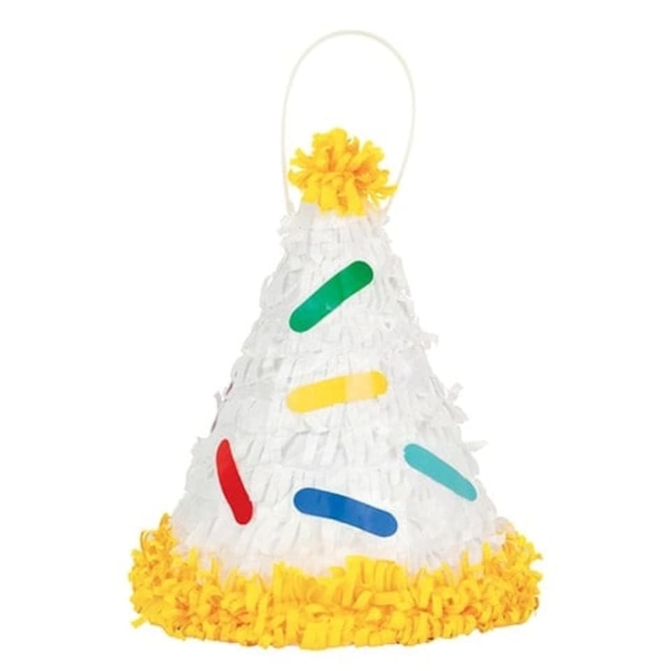 Party Hat Mini Pinata Decoration 20cm