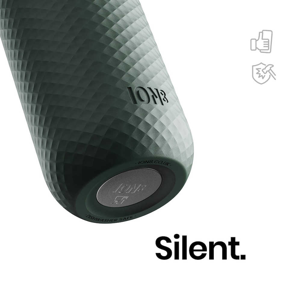 image 1 of ION8 ROAM Insulated Steel Water Bottle, Rubberised, 655ml / 22oz