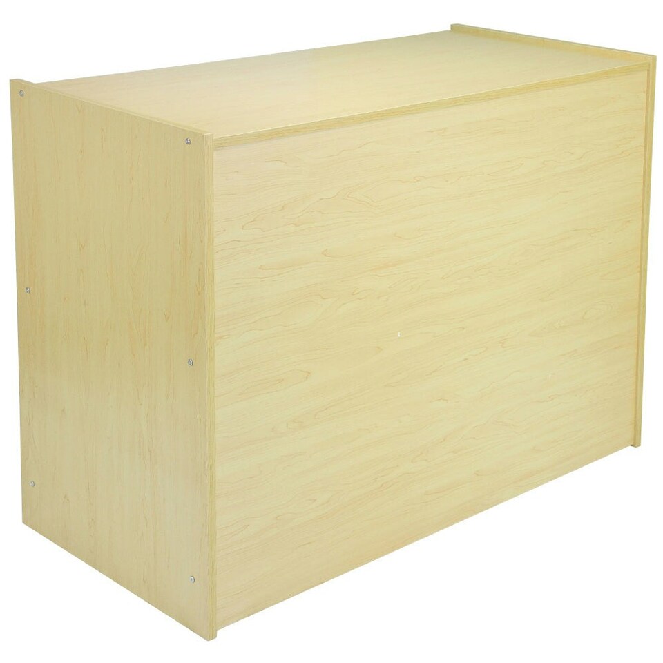 image 1 of Zodiac Maple Shop Counter & Retail Display Set Brown