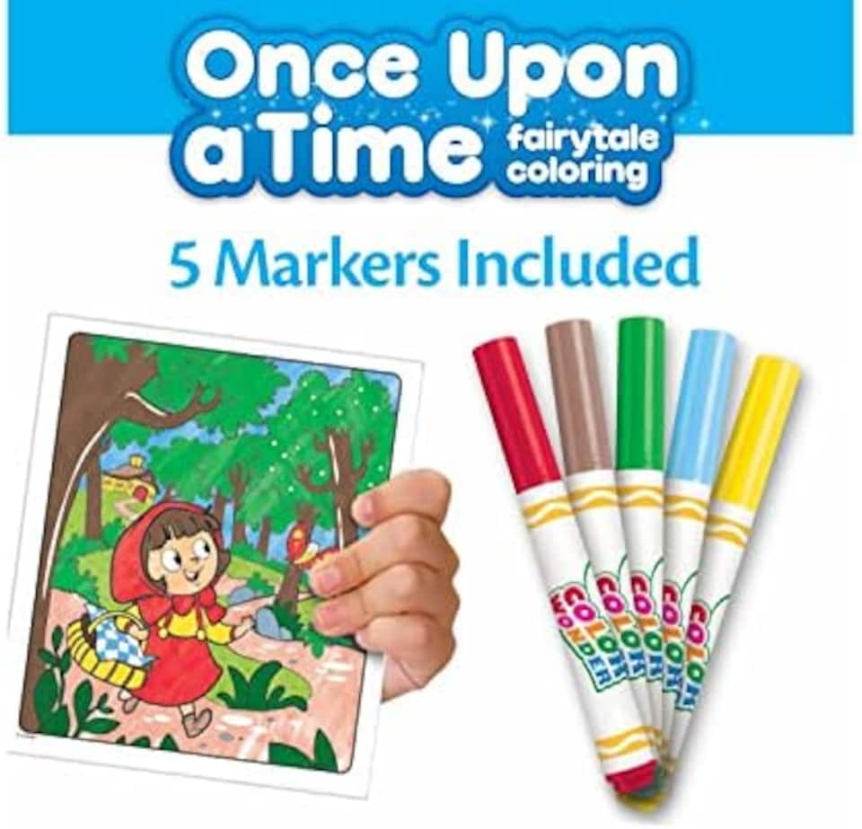 image 1 of Crayola Color Wonder Fairytales Colouring Set