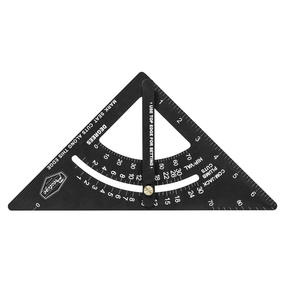 image 1 of Faithfull Prestige Adjustable Quick Roofing Square - Multi Colour - 180mm (7in)