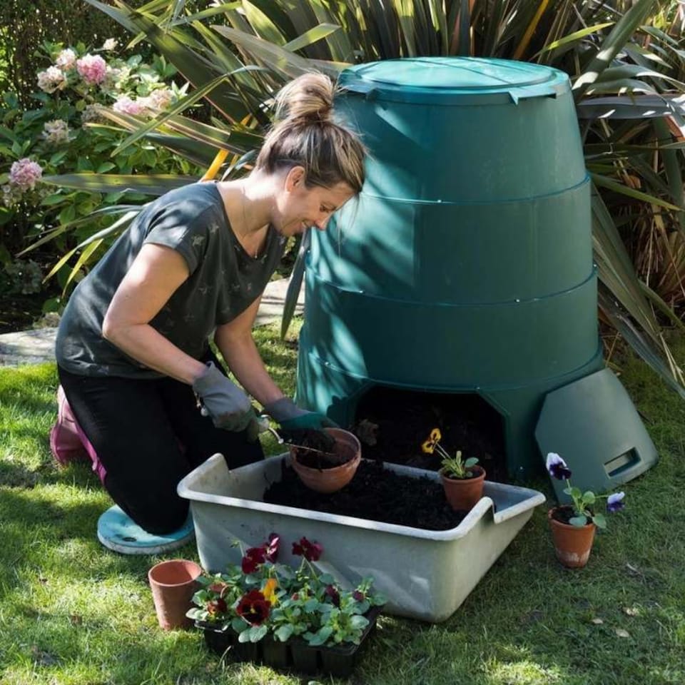 image 1 of Green Johanna Food Waste Composter | Green | Green | One Size | 1