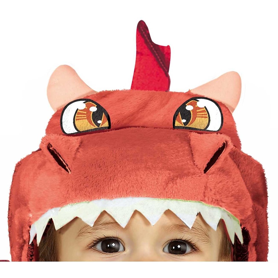 image 1 of Fiestas Guirca Baby Dragon Costume Set | Red | Red | 18-24 mths | 1