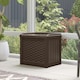 image 4 of Suncast Georgia 83L Storage Box - Java Brown | Brown