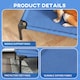 image 7 of Pawhut Elevated Pet Bed Cool Cot Dog Sleep Folding Indoor Outdoor Camping 76Lcm