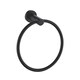 image 4 of Showerdrape Modernity Black Stainless Steel Wall Mounted 4 Piece Bathroom Accessory Set