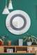 image 1 of All Glass Stylised Round Wall Mirror 80 x 80 CM | Multi