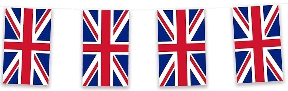 Union Jack Flag Party Bunting 7m