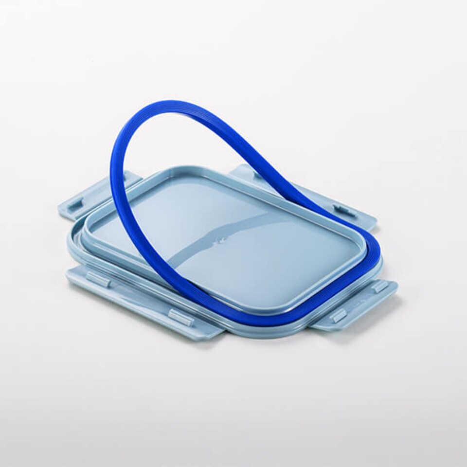 image 1 of LocknLock Classic Plus 500ml Glass Square Container