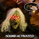 image 3 of Outsunny 183 cm Life Size Scary Halloween Decorations, Battery Operated