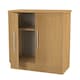 image 6 of Carlton 2 Door Cabinet in Modern Oak (Ready Assembled) | Brown | Modern Oak