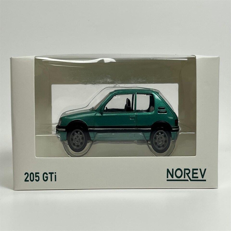 image 1 of Peugeot 205 GTI 1992 Green 1:43 Scale Norev 471717