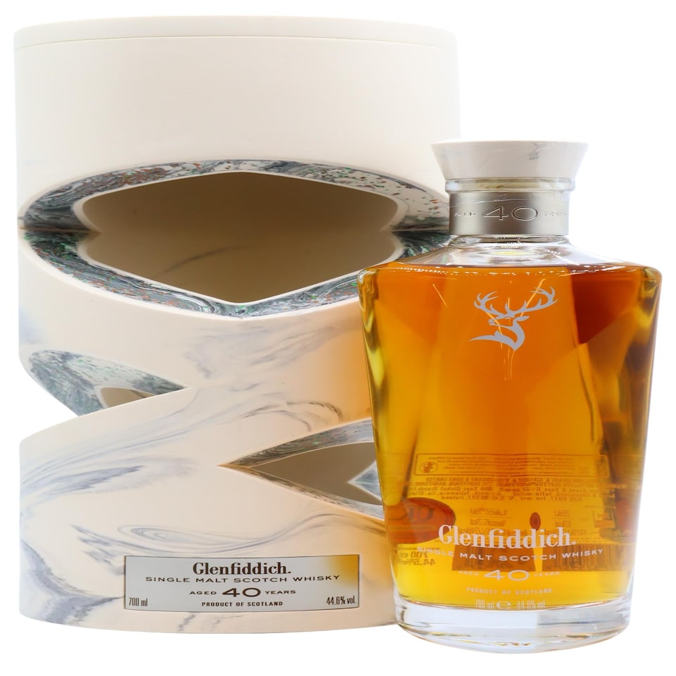 Glenfiddich - Re-Imagination Of Time - Cumulative Time Single Malt Scotch 40 year old Whisky