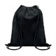 image 1 of MidOcean Night Large RPET Drawstring Bag - Black - One Size Black