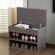 image 6 of Shoe Storage Bench 60CM Grey Grey