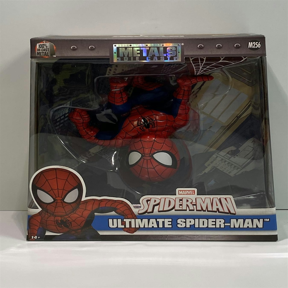 image 1 of Ultimate Spiderman M256 6 Inch Metal Diecast Figure Jada 97984 253223005