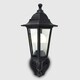 image 2 of ValueLights Mayfair Pair of Black Outdoor Wall Lantern