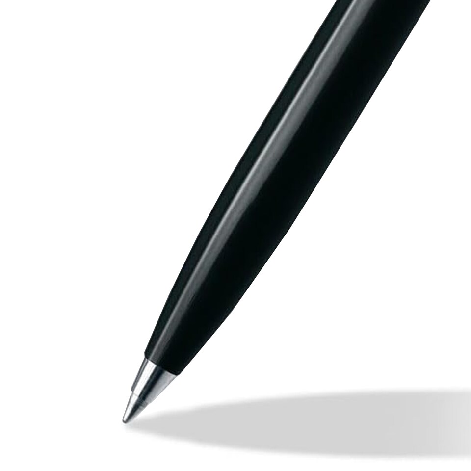 Sheaffer Sentinel 321 Ballpoint Pen Black and Brushed Chrome with ...