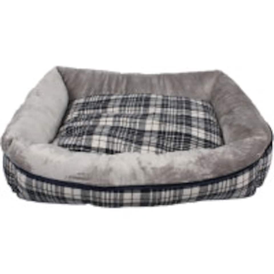 Dream Paws Check Pet Sofa Bed Medium