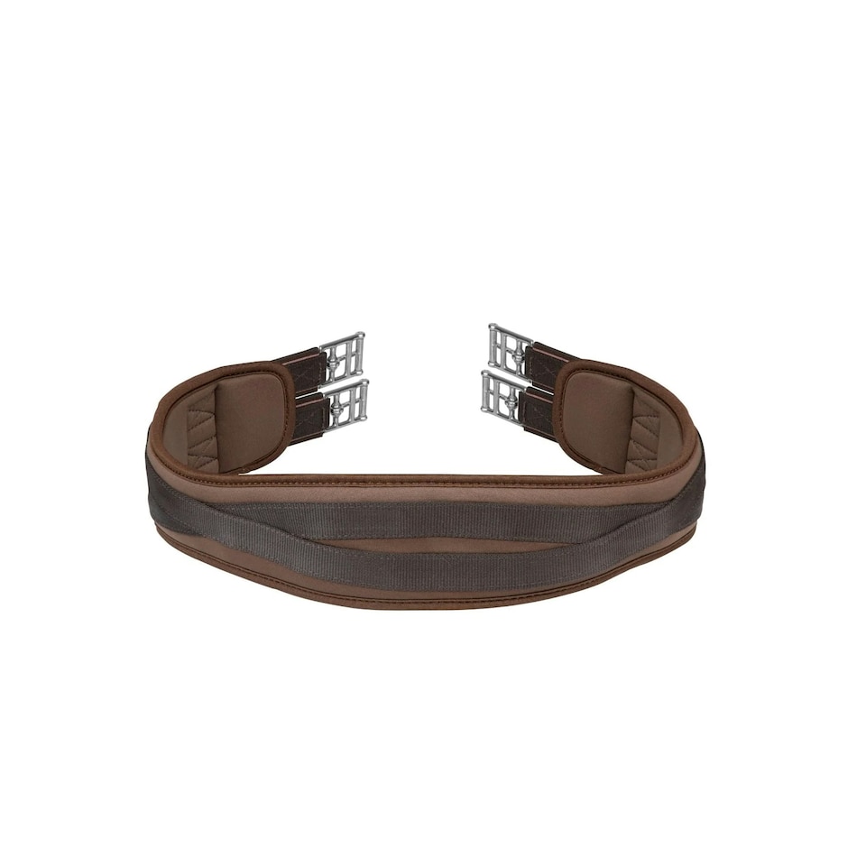 image 1 of Shires Foam Horse Girth - Brown - 54in