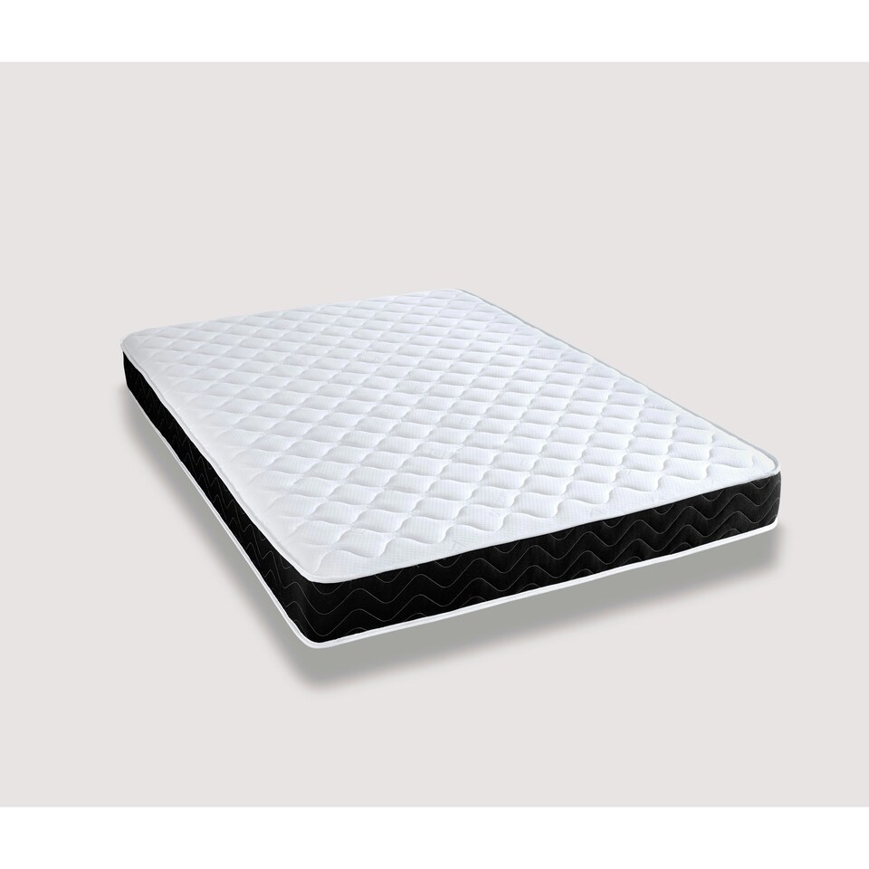 image 1 of Midnight Cooltouch Hybrid Mattress - 18cm Deep, Soft Feel Black | Single