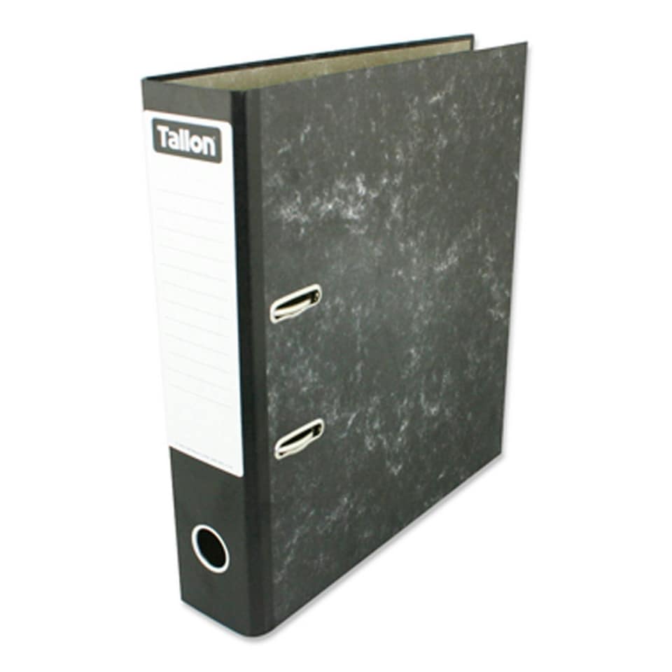 Just Stationery A4 Ready Assembled Lever Arch File - Marble - One Size