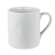 image 1 of MidOcean Ribbed Ceramic 340ml Mug - White - One Size