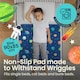 image 5 of Toddler Potty Training Bed Pads - Non-Slip - Soft Waterproof Bedwetting Pee Protector Mat for Kids - Multi-Layer, Washable, Absorbs Up to 2000ml - 90 x 85cm Blue | Astronaut | Single