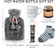 image 2 of volila 3.5L Hot Water Bottle - Ribbed Natural Rubber with Washable Faux-Fur Cover and Pom-Pom Ties | Grey | Grey with Set | 1