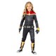 image 1 of Captain Marvel Childrens/Kids Costume - Navy Blue/Red/Gold - 5-6 Years 5