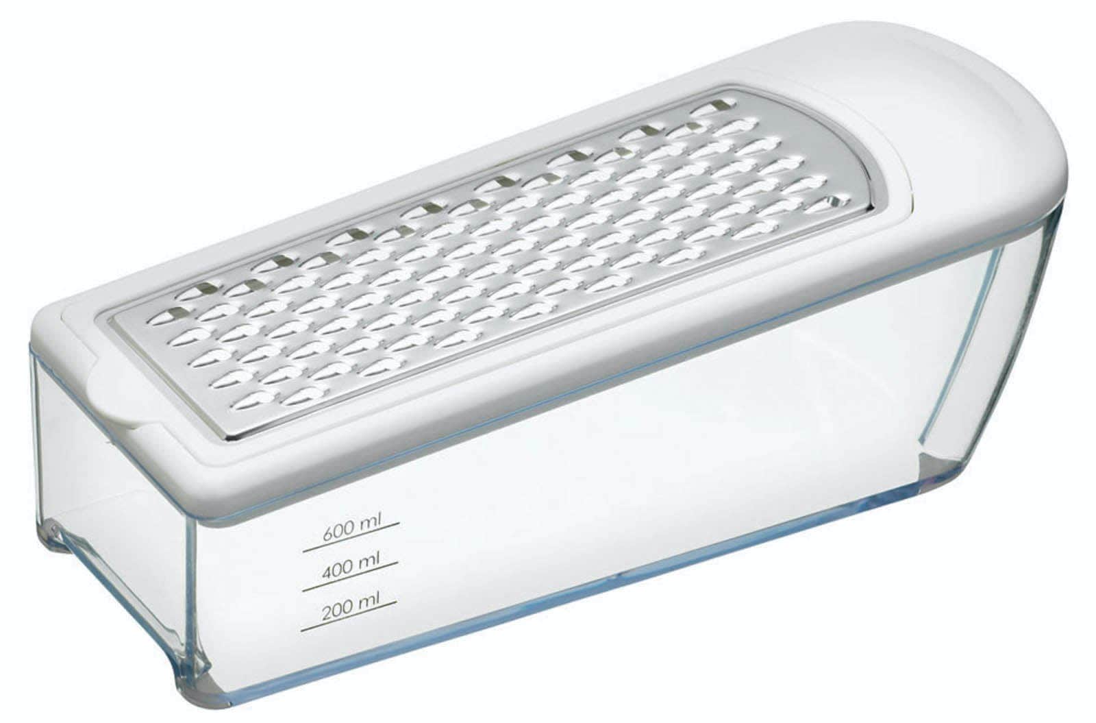 KitchenCraft Grater Clear 4-in-1
