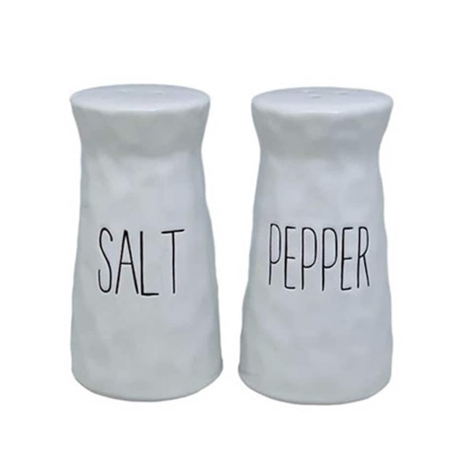 Apollo Dimples Salt and Pepper Pots