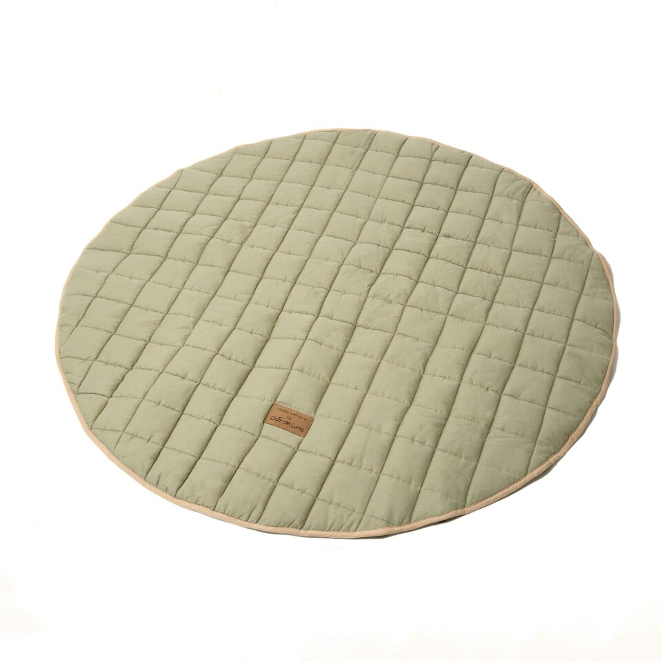 image 1 of Clair de Lune Organic Baby Play Mat Sage