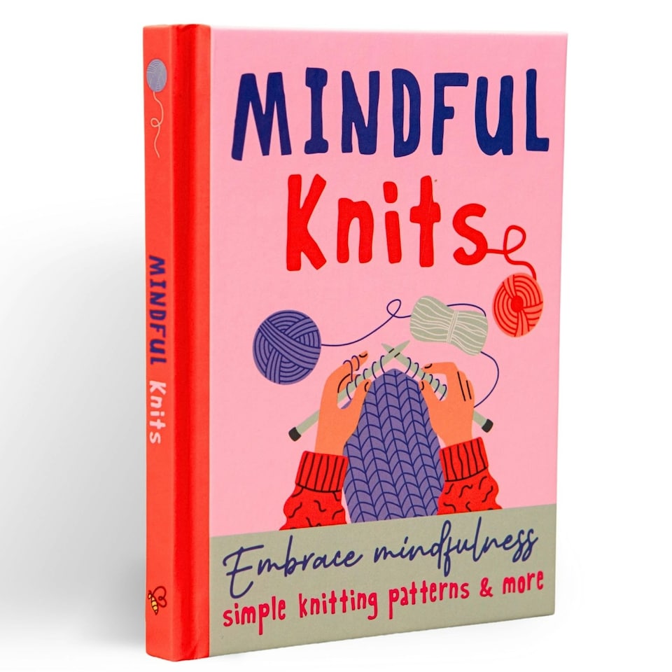 image 1 of Mindful Knits Book Embrace Mindfulness With Simple Knitting Patterns