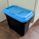 image 4 of KCT 15L 7kg Blue Pet Food Storage Container | Blue | Black