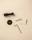 image 4 of Cosmic Hook w/ Screws & Durable Stainless Steel for Bathroom, Matt Finish Black