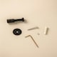 image 4 of Cosmic Hook w/ Screws & Durable Stainless Steel for Bathroom, Matt Finish Black