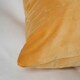 image 4 of BHS Velour Cushion, Yellow