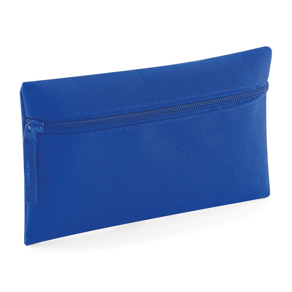 image 1 of Quadra Classic Zip Up Pencil Case - Bright Royal - One Size