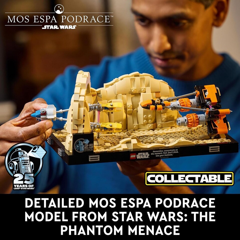 image 1 of LEGO 75380 Star Wars Mos Espa Podrace Diorama