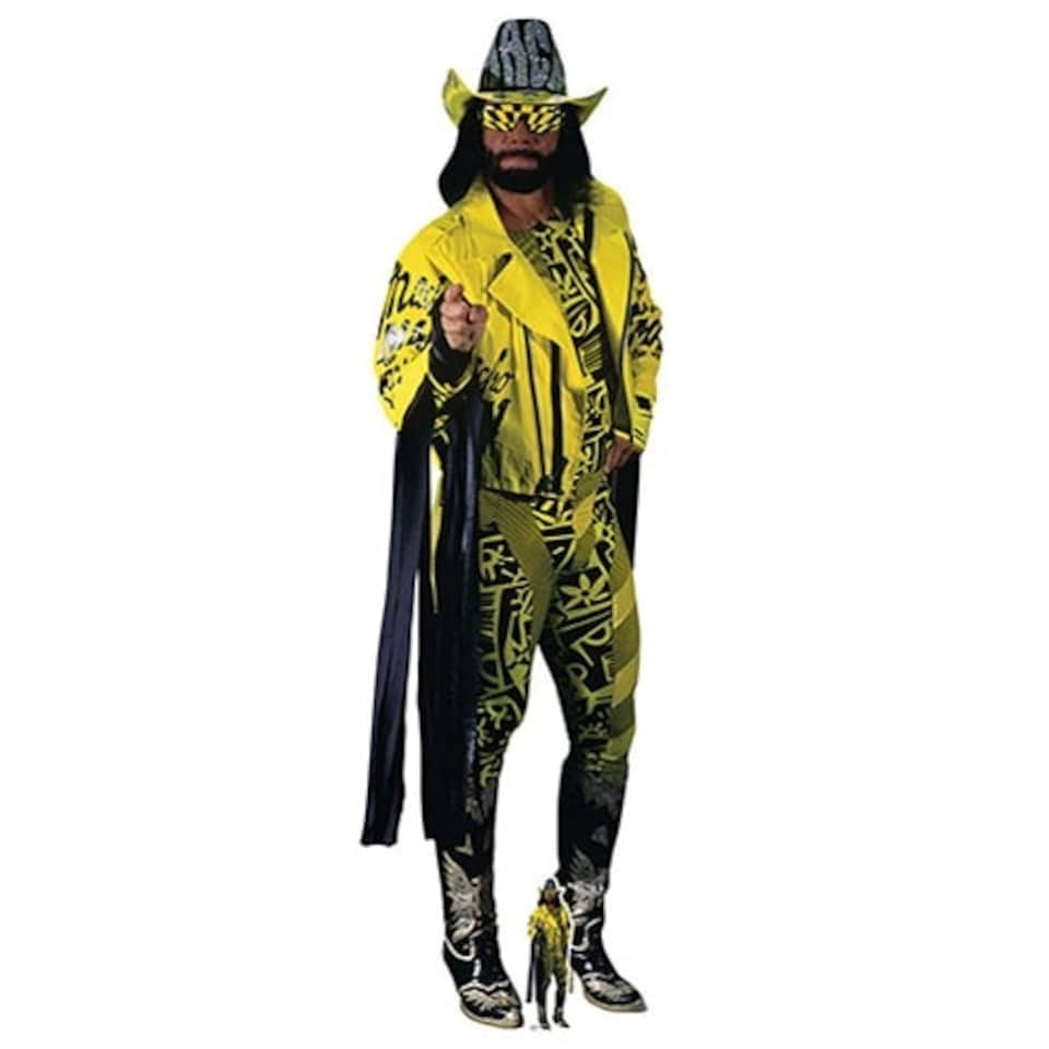 Macho Man Randy Savage Yellow Suit WWE Lifesize Cardboard Cutout 195cm