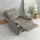 image 6 of HOMCOM Recliner Armchair for Living Room, Recliner Chair with Cup Holder