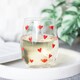 image 3 of Heart Print Stemless Glass
