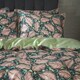 image 2 of Edinburgh Weavers Magali Leaf Premium Cotton Sateen King Duvet Cover Set