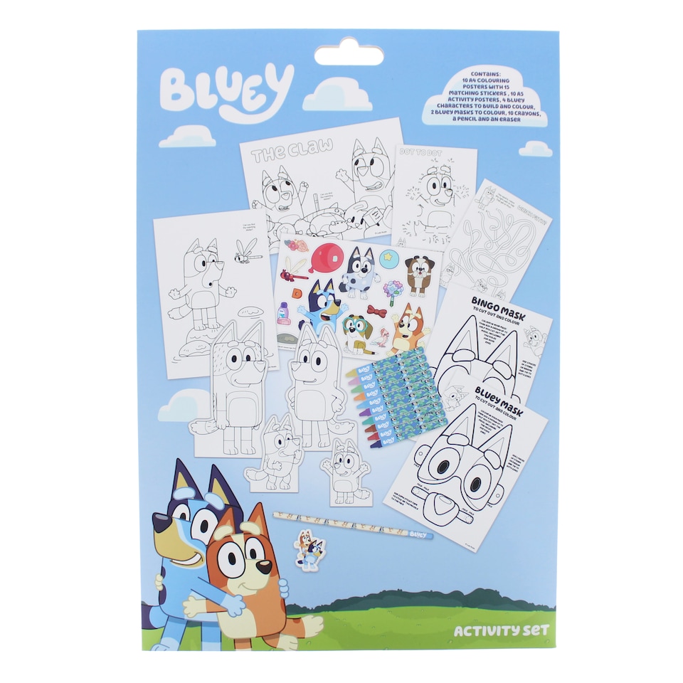 image 1 of Bluey Activity Set