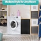 image 6 of 100L Foldable Laundry Hamper with Lid, Collapsible Clothes Basket